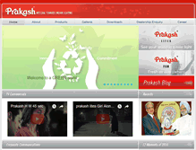 Tablet Screenshot of prakash-group.com